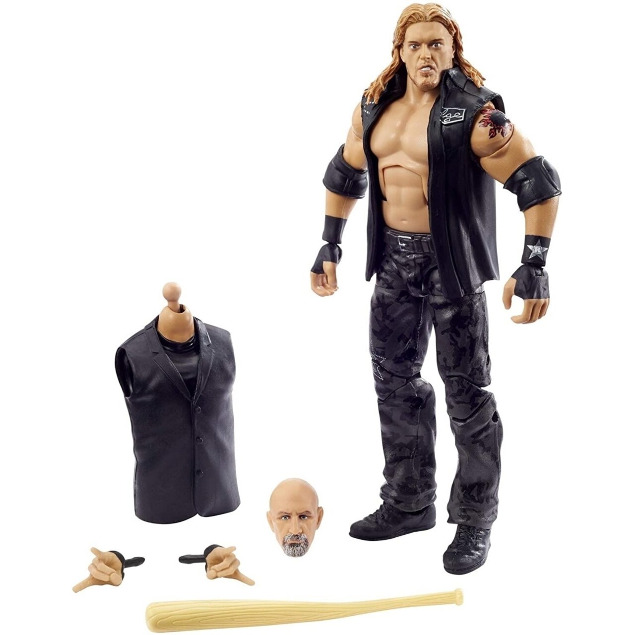 Mattel WWE Wrestlemania Elite Collection Edge Wrestling Action